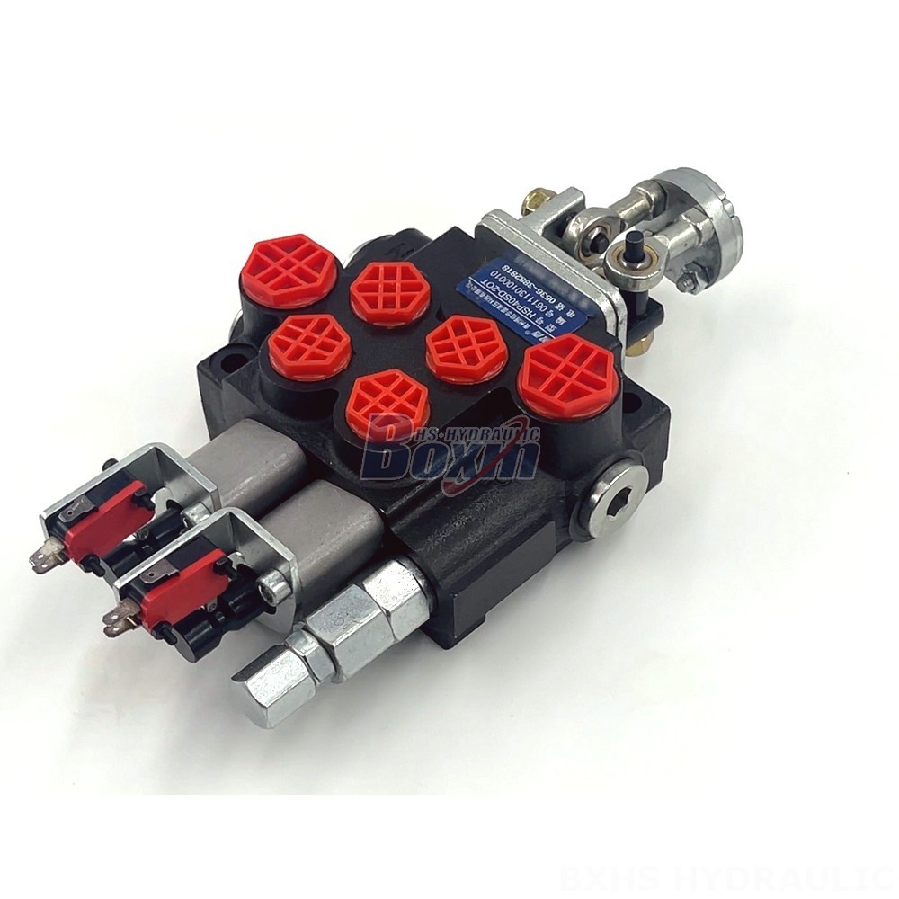 Unbeatable Prices: Factory Wholesale Pricing for P40 Micro Switch Joystick 2 Spool Monoblock Directional Valves detail image
